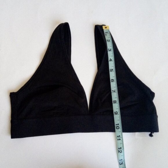 TNA Triangle Style Black Bralette Size L NWOT - Picture 5 of 12